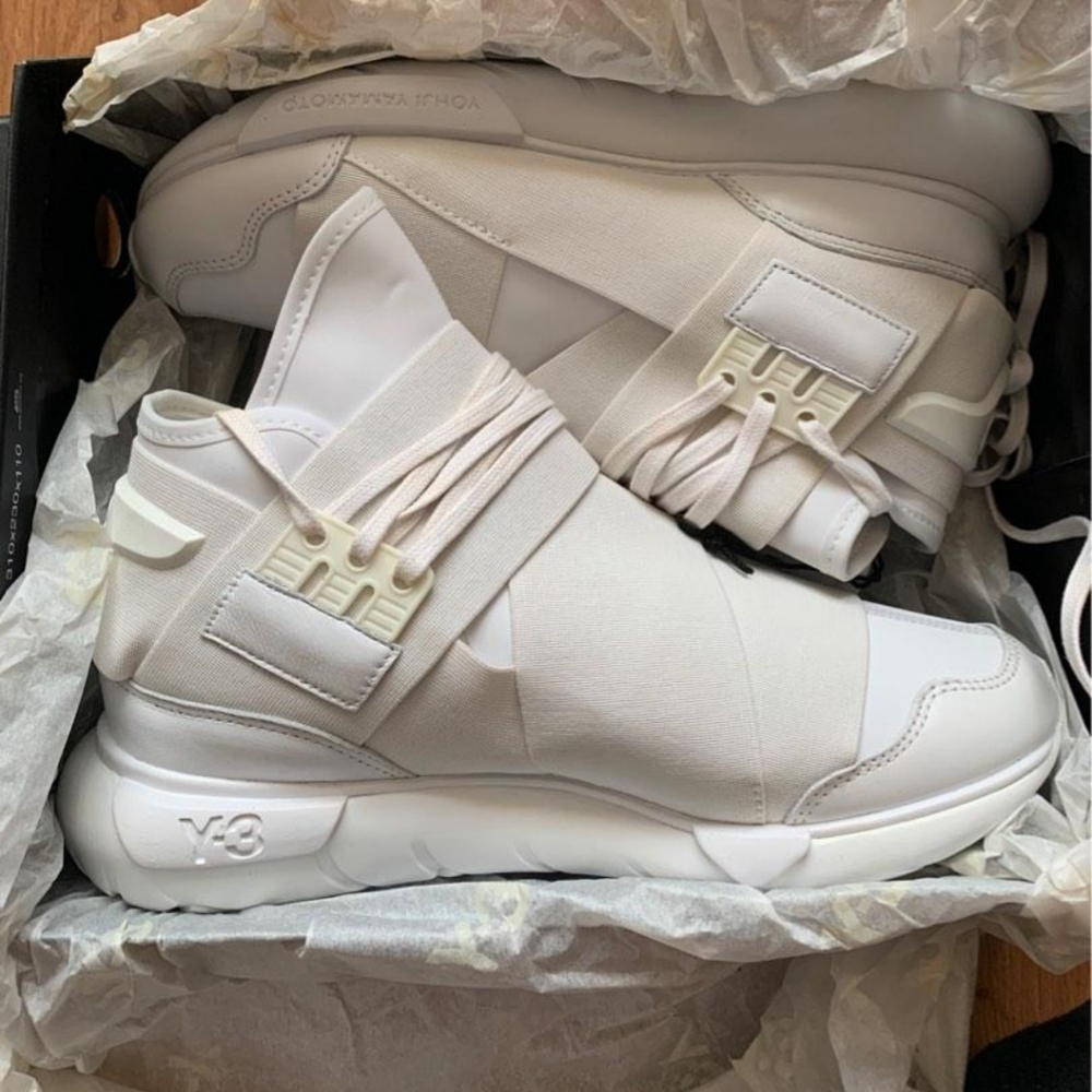 Y-3 Qasa High White